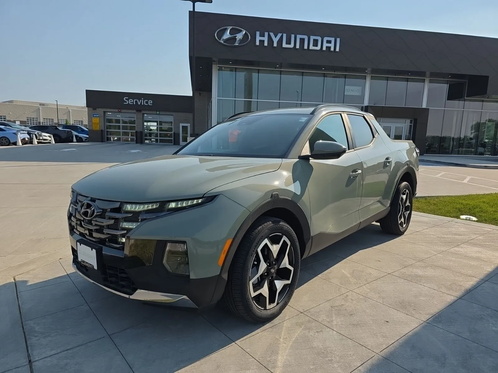 Gray 2024 Hyundai Santa Cruz Limited for sale in Wentzville, MO