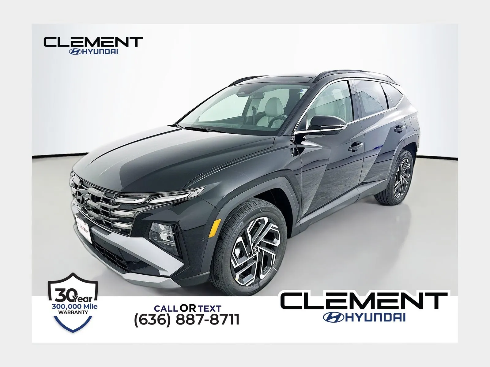 Black 2026 Hyundai Tucson Hybrid Limited for sale in Wentzville, MO