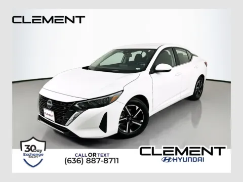 White 2025 Nissan Sentra SV for sale in Wentzville, MO