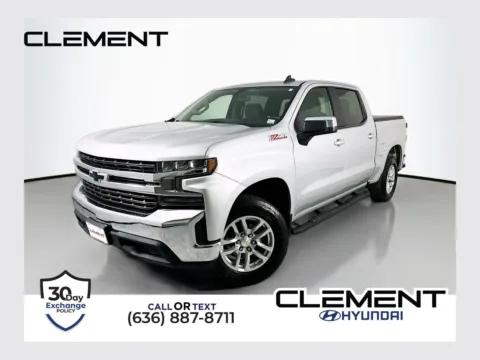 Silver 2021 Chevrolet Silverado 1500 LT for sale in Wentzville, MO