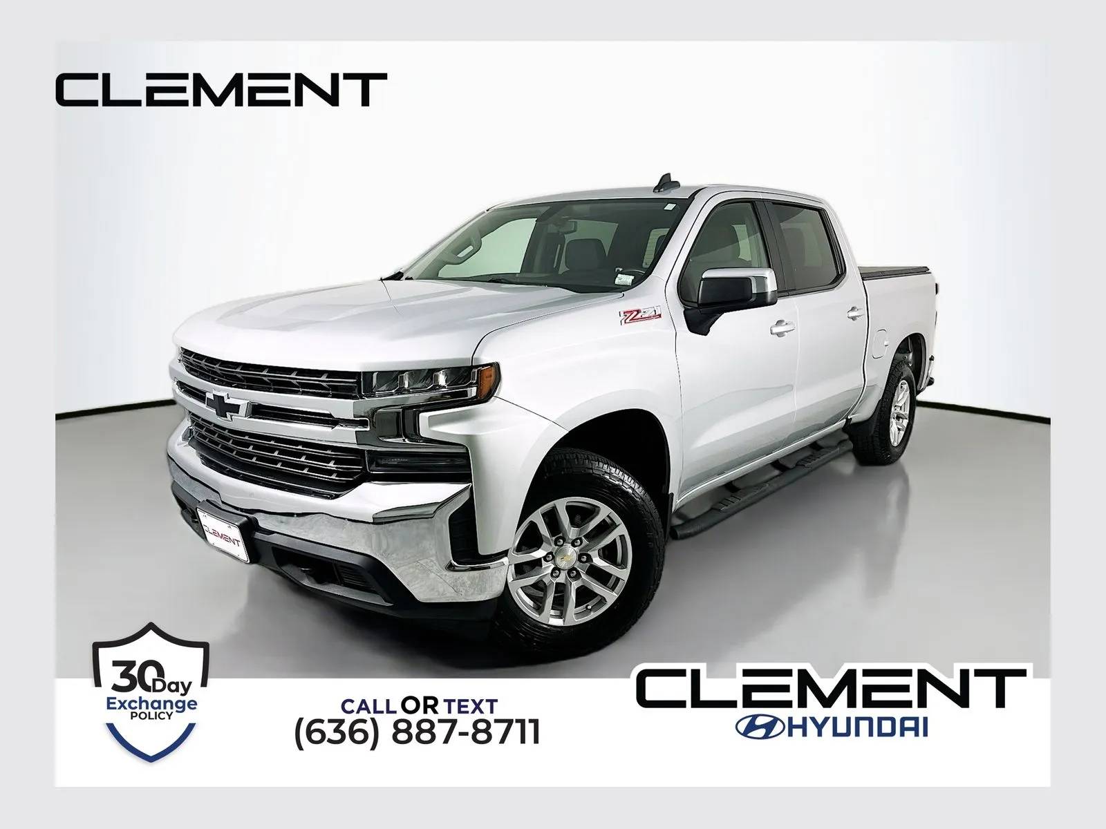 Silver 2021 Chevrolet Silverado 1500 LT for sale in Wentzville, MO