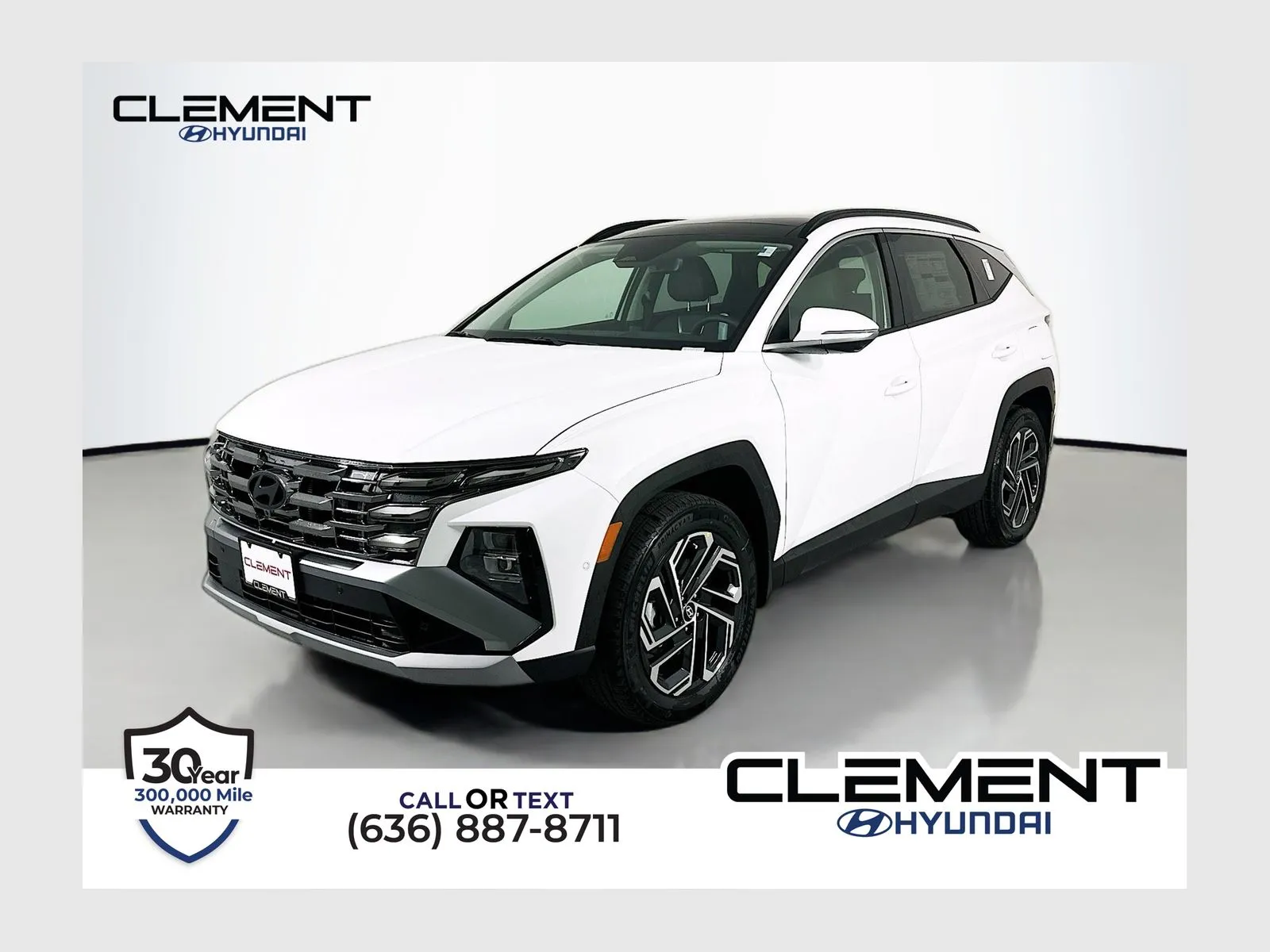 White 2026 Hyundai Tucson Hybrid Limited for sale in Wentzville, MO