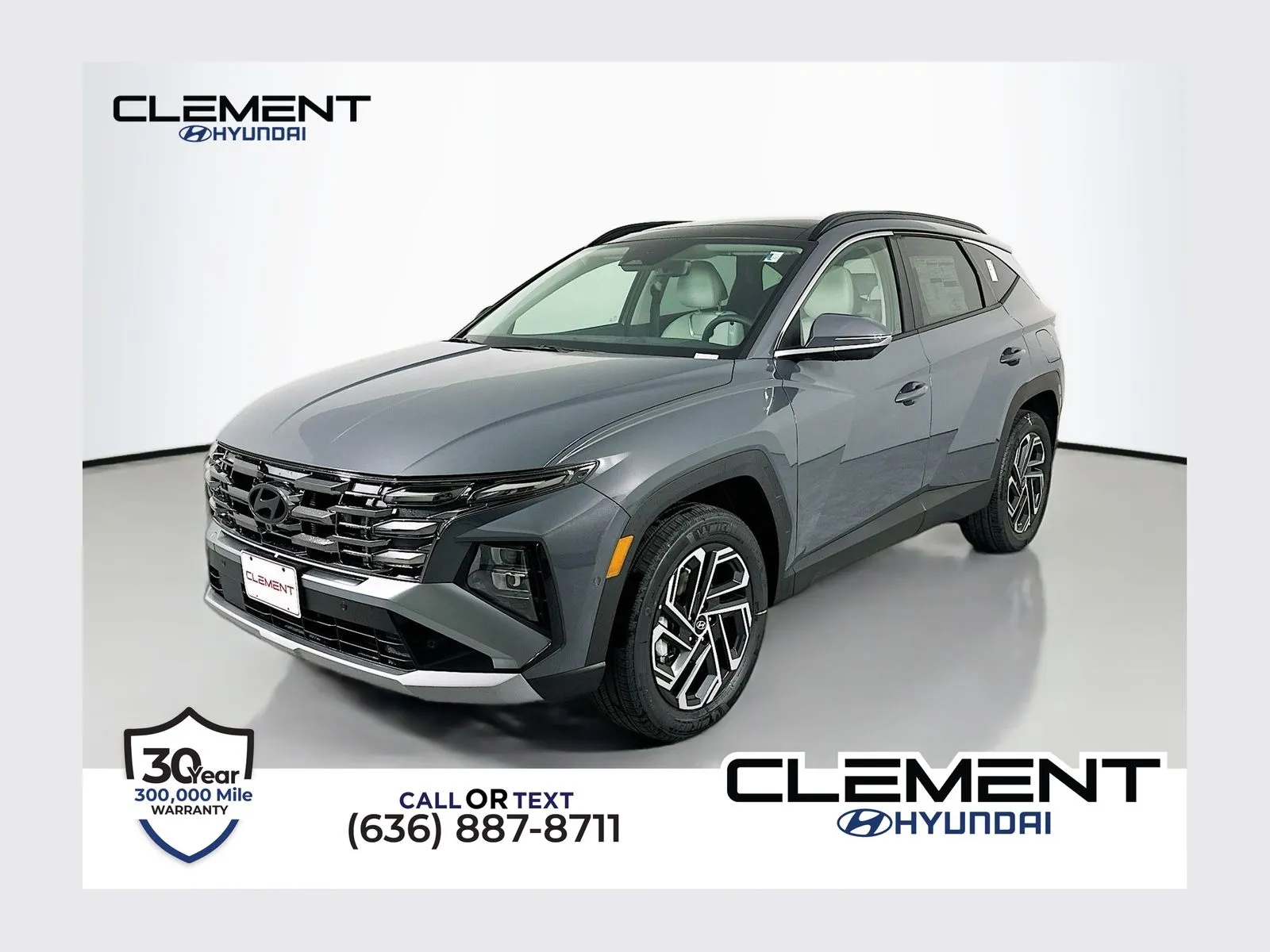 Gray 2026 Hyundai Tucson Hybrid Limited for sale in Wentzville, MO