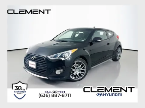 Black 2015 Hyundai Veloster Turbo for sale in Wentzville, MO
