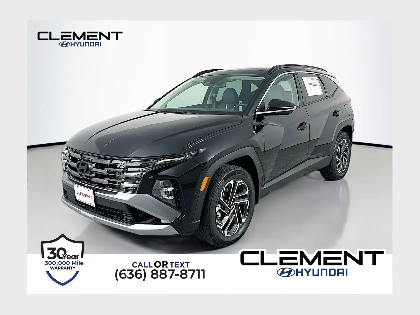 Black 2026 Hyundai Tucson Hybrid Limited for sale in Wentzville, MO