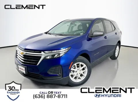Blue 2022 Chevrolet Equinox LS for sale in Wentzville, MO