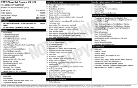 Photos of 2022 Chevrolet Equinox LS for sale in Wentzville, MO at Clement Hyundai