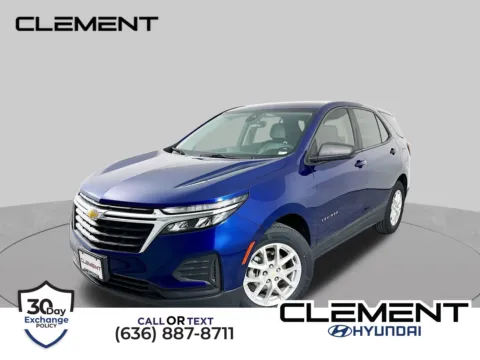 Blue 2022 Chevrolet Equinox LS for sale in Wentzville, MO