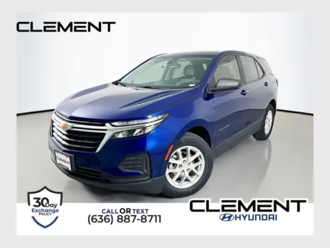 Blue 2022 Chevrolet Equinox LS for sale in Wentzville, MO