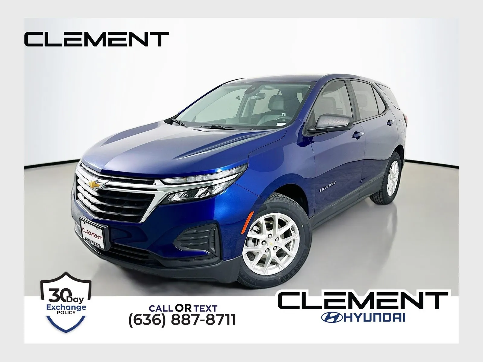 Blue 2022 Chevrolet Equinox LS for sale in Wentzville, MO