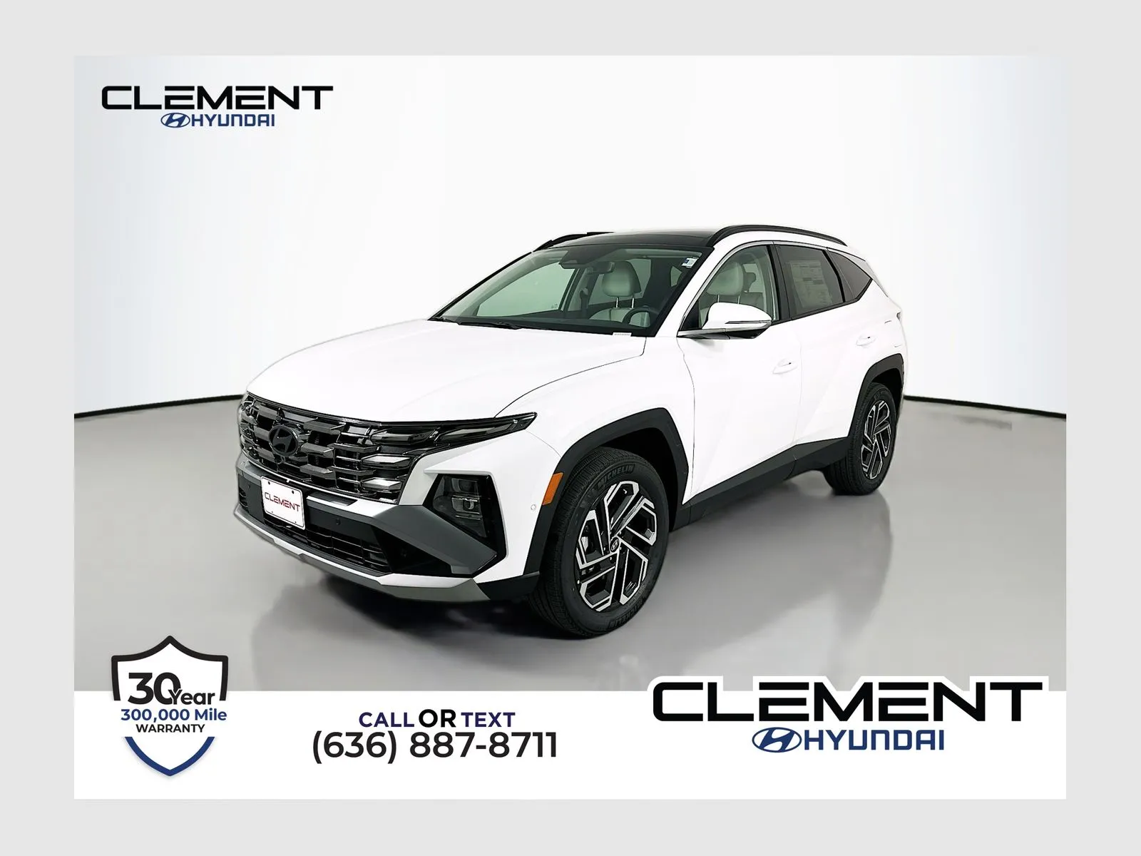 White 2026 Hyundai Tucson Hybrid Limited for sale in Wentzville, MO