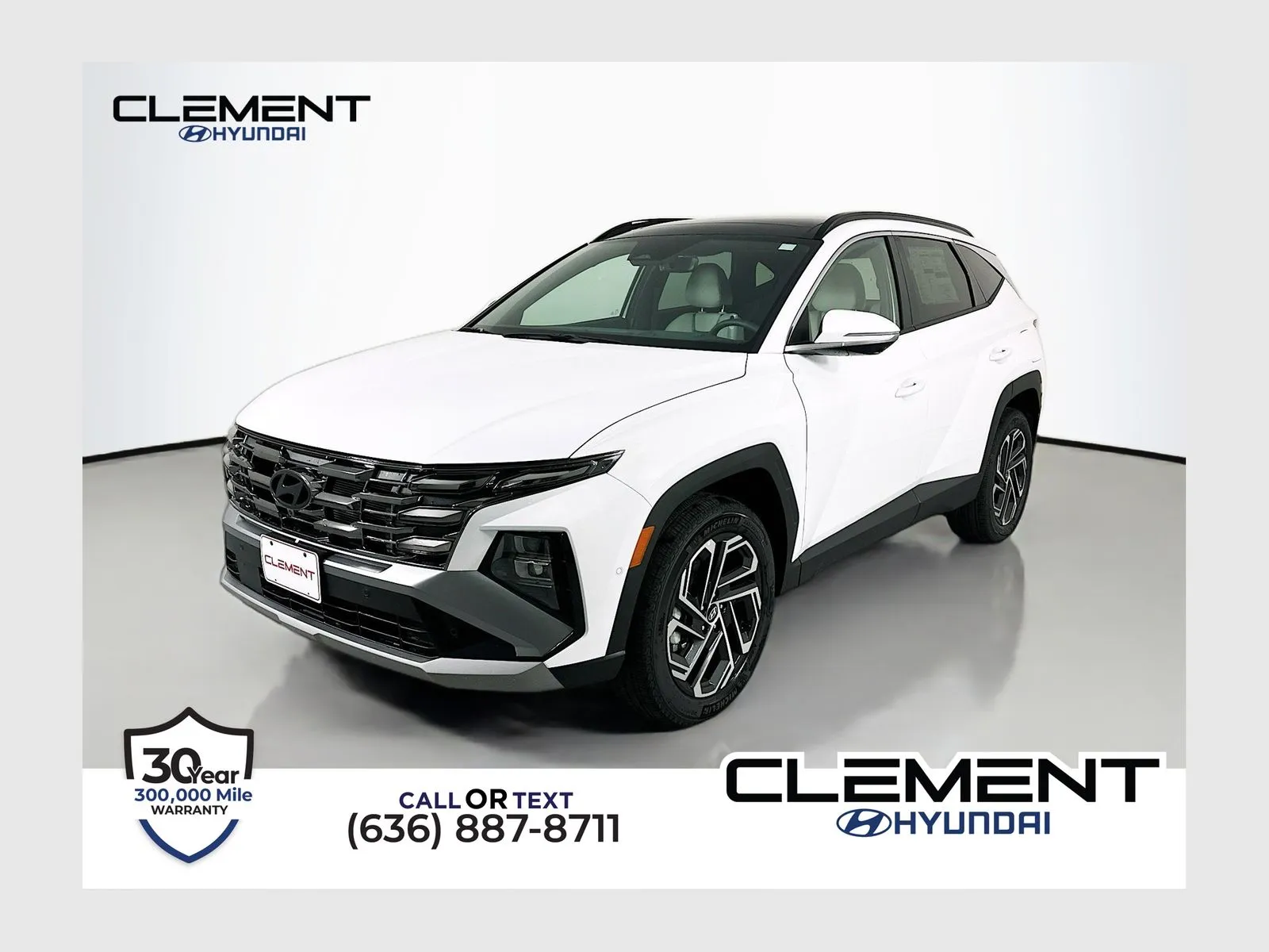 White 2026 Hyundai Tucson Limited for sale in Wentzville, MO