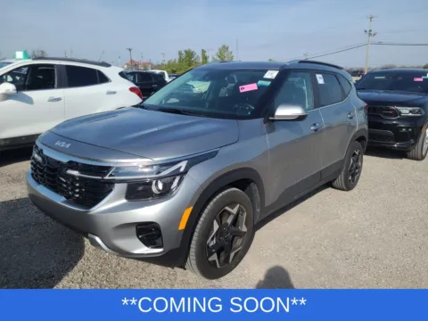 Gray 2024 Kia Seltos EX for sale in Wentzville, MO