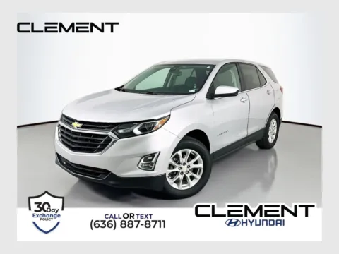 Silver 2020 Chevrolet Equinox LT for sale in Wentzville, MO