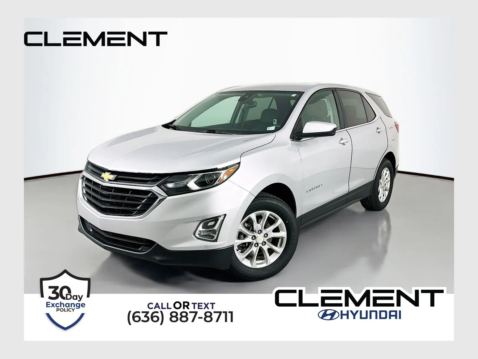 Silver 2020 Chevrolet Equinox LT for sale in Wentzville, MO