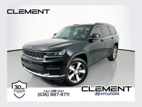 Black 2021 Jeep Grand Cherokee L Limited for sale in Wentzville, MO