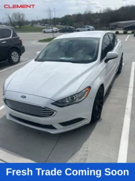 White 2018 Ford Fusion S for sale in Wentzville, MO