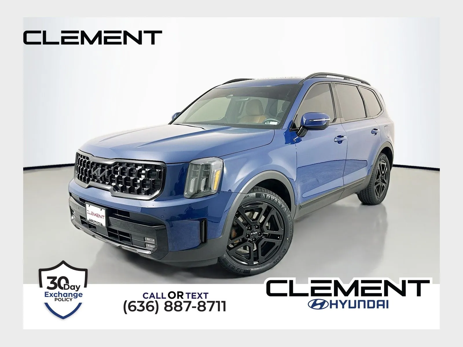 Blue 2024 Kia Telluride SX X-Line for sale in Wentzville, MO