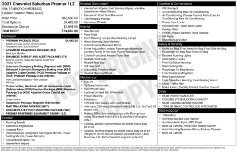 Photos of 2021 Chevrolet Suburban Premier for sale in Wentzville, MO at Clement Hyundai