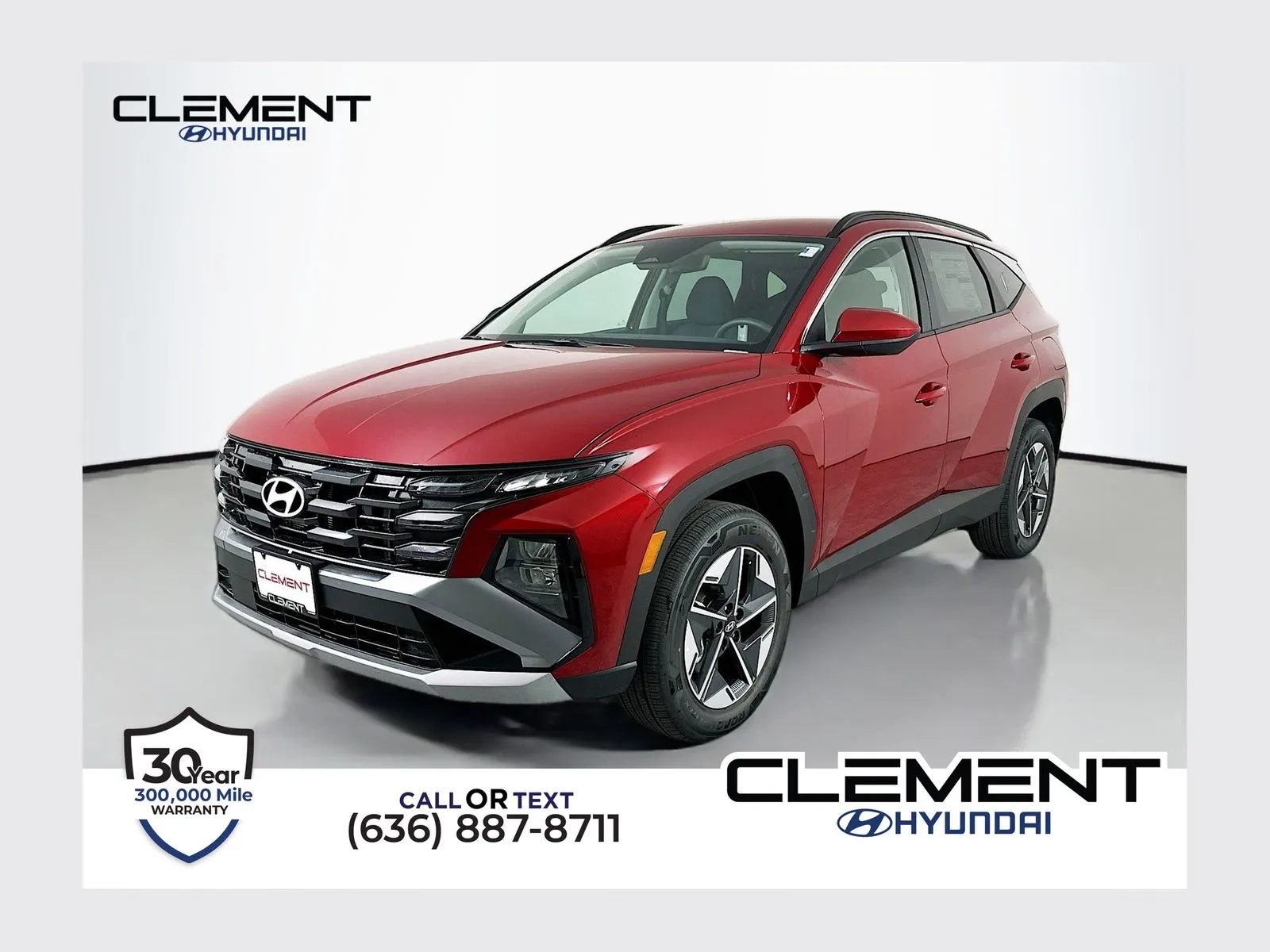 Red 2026 Hyundai Tucson Hybrid SEL for sale in Wentzville, MO