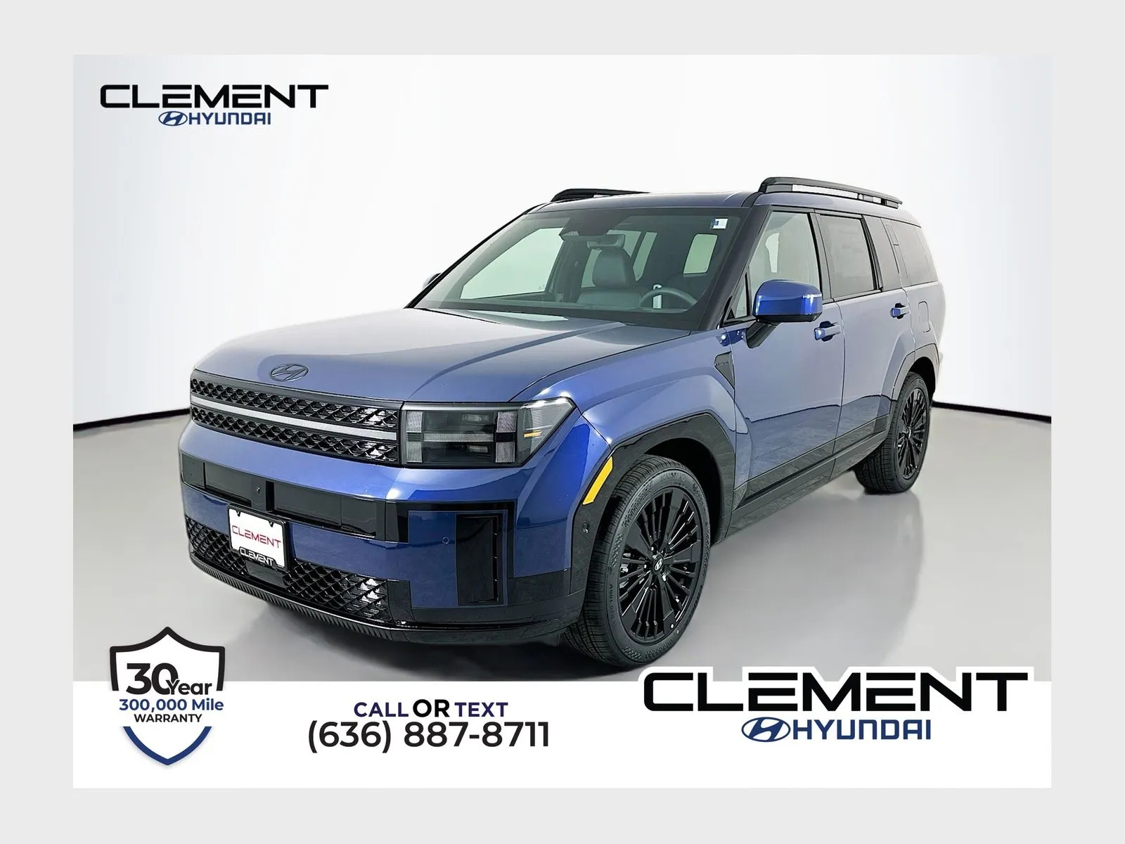 Blue 2026 Hyundai Santa Fe Hybrid Calligraphy for sale in Wentzville, MO
