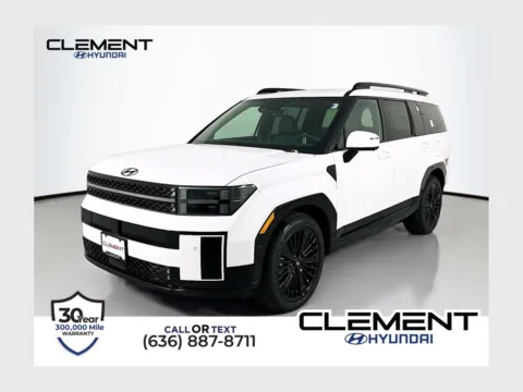 White 2026 Hyundai Santa Fe Hybrid Calligraphy for sale in Wentzville, MO