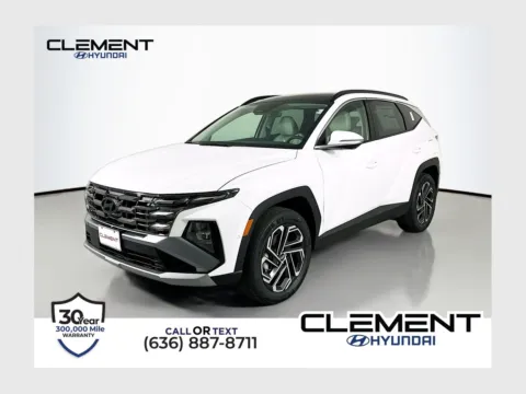 White 2026 Hyundai Tucson Hybrid Limited for sale in Wentzville, MO
