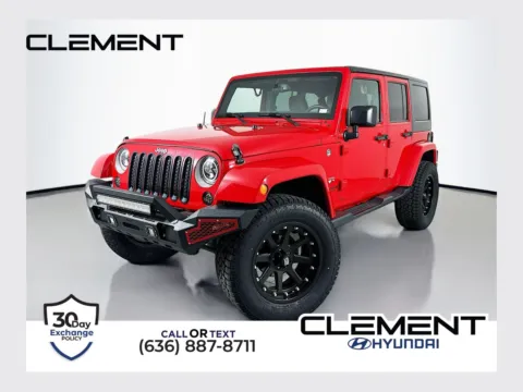 Red 2016 Jeep Wrangler Unlimited Sahara for sale in Wentzville, MO