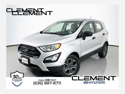 Silver 2020 Ford EcoSport S for sale in Wentzville, MO