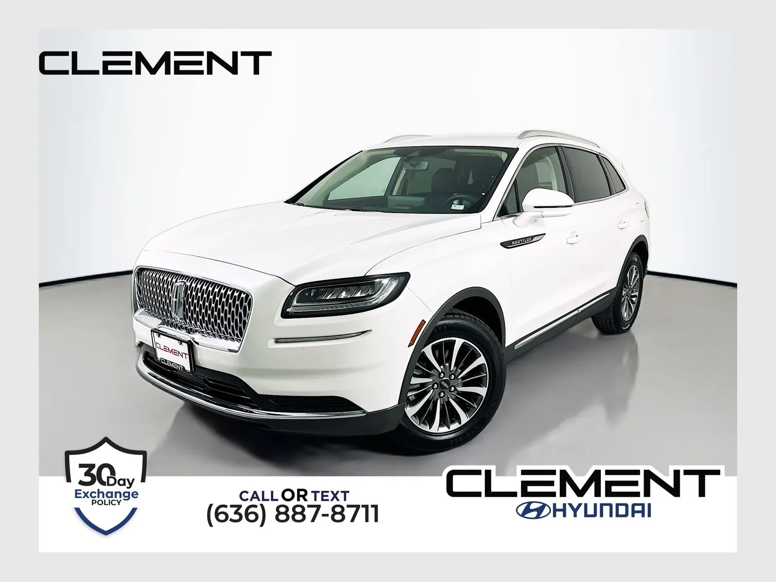 White 2022 Lincoln Nautilus Standard for sale in Wentzville, MO
