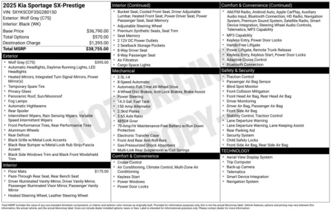 Photos of 2025 Kia Sportage SX-Prestige for sale in Wentzville, MO at Clement Hyundai