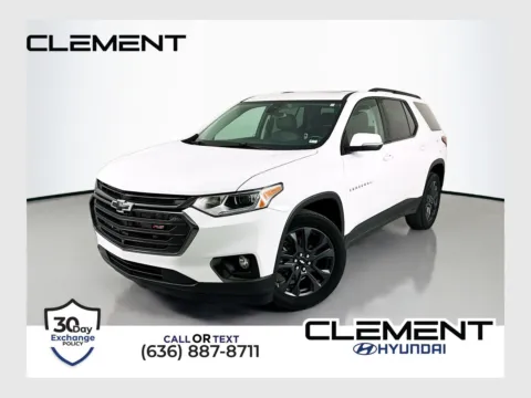 White 2021 Chevrolet Traverse RS for sale in Wentzville, MO