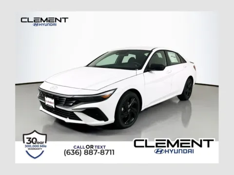 White 2026 Hyundai Elantra SEL Sport for sale in Wentzville, MO