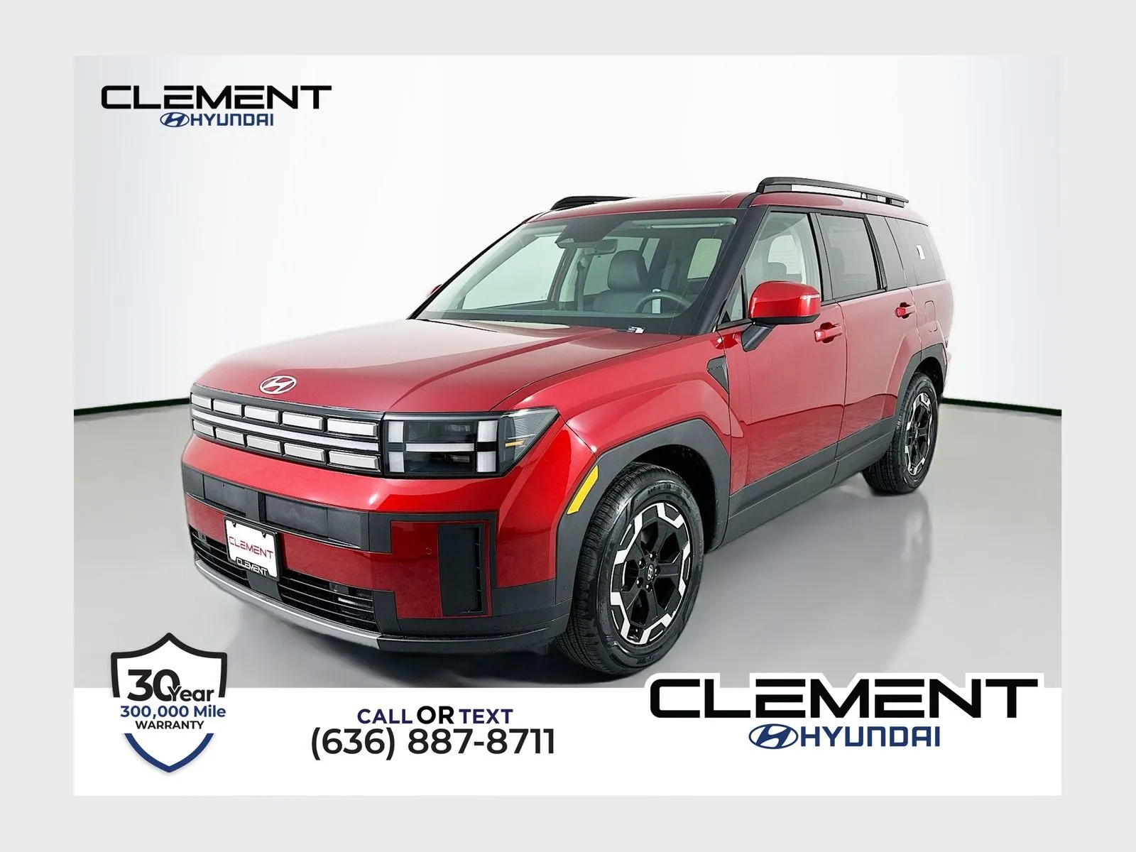 Red 2026 Hyundai Santa Fe SEL for sale in Wentzville, MO