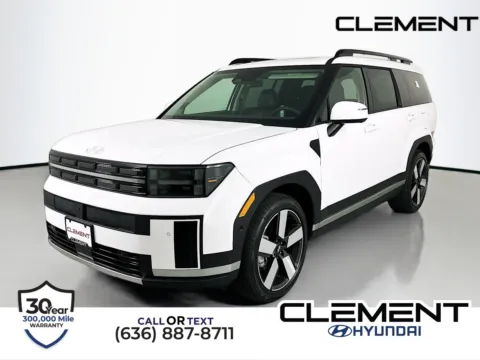 White 2026 Hyundai Santa Fe Hybrid Limited for sale in Wentzville, MO