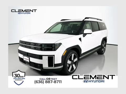White 2026 Hyundai Santa Fe Hybrid Limited for sale in Wentzville, MO