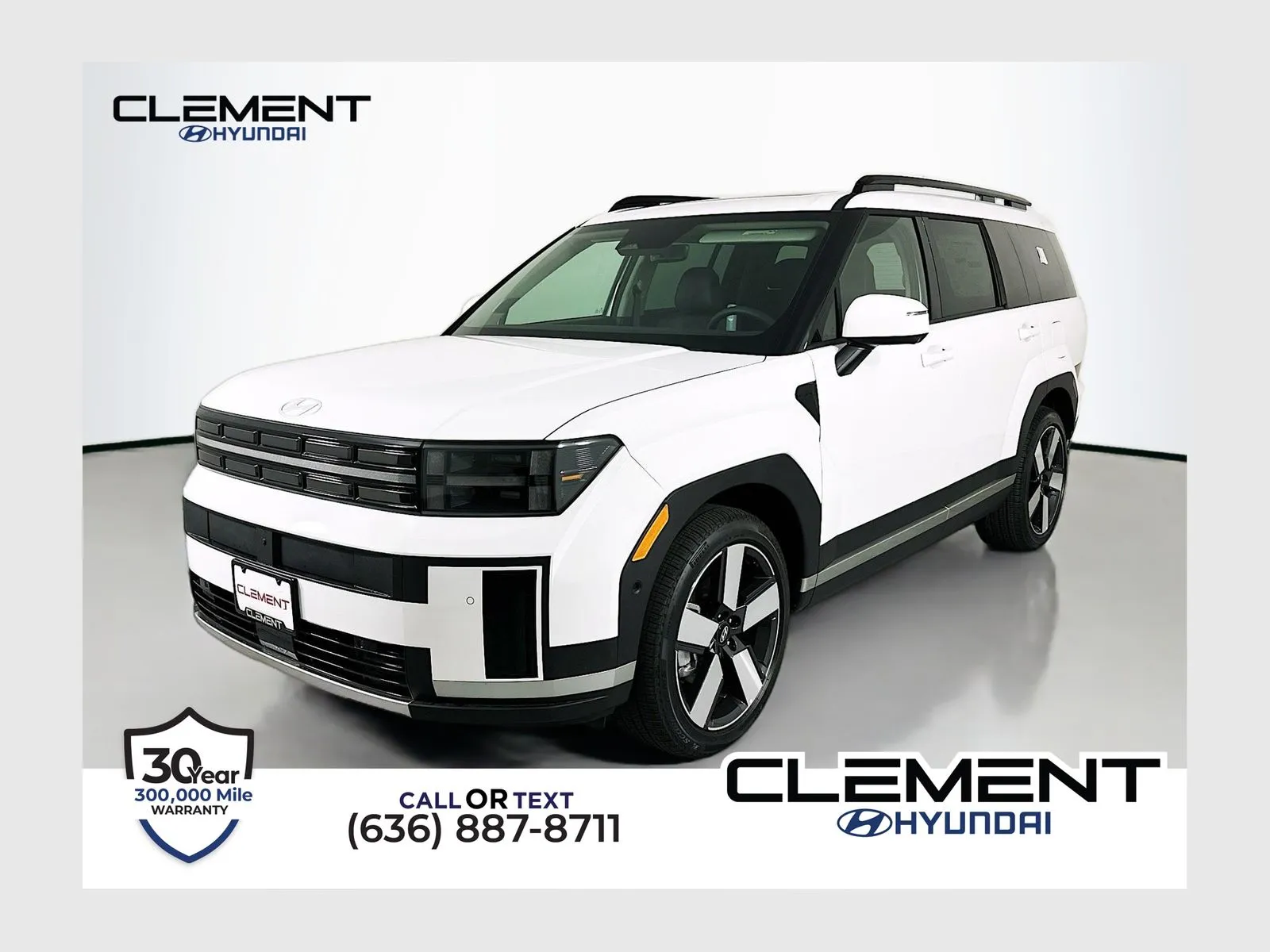 White 2026 Hyundai Santa Fe Hybrid Limited for sale in Wentzville, MO