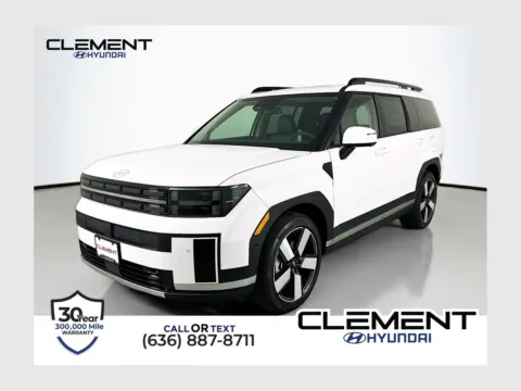 White 2026 Hyundai Santa Fe Hybrid Limited for sale in Wentzville, MO
