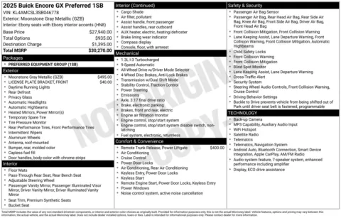 Photos of 2025 Buick Encore GX Preferred for sale in Wentzville, MO at Clement Hyundai