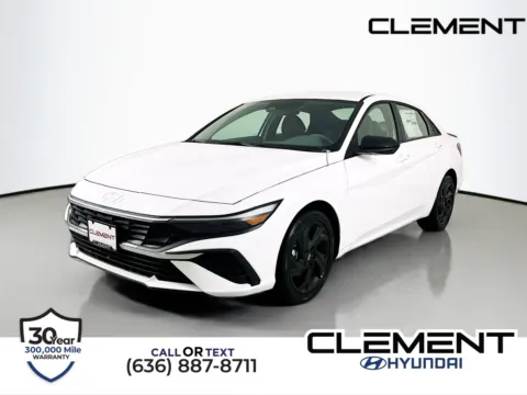 White 2026 Hyundai Elantra SEL Sport for sale in Wentzville, MO