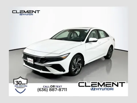 White 2026 Hyundai Elantra Limited for sale in Wentzville, MO