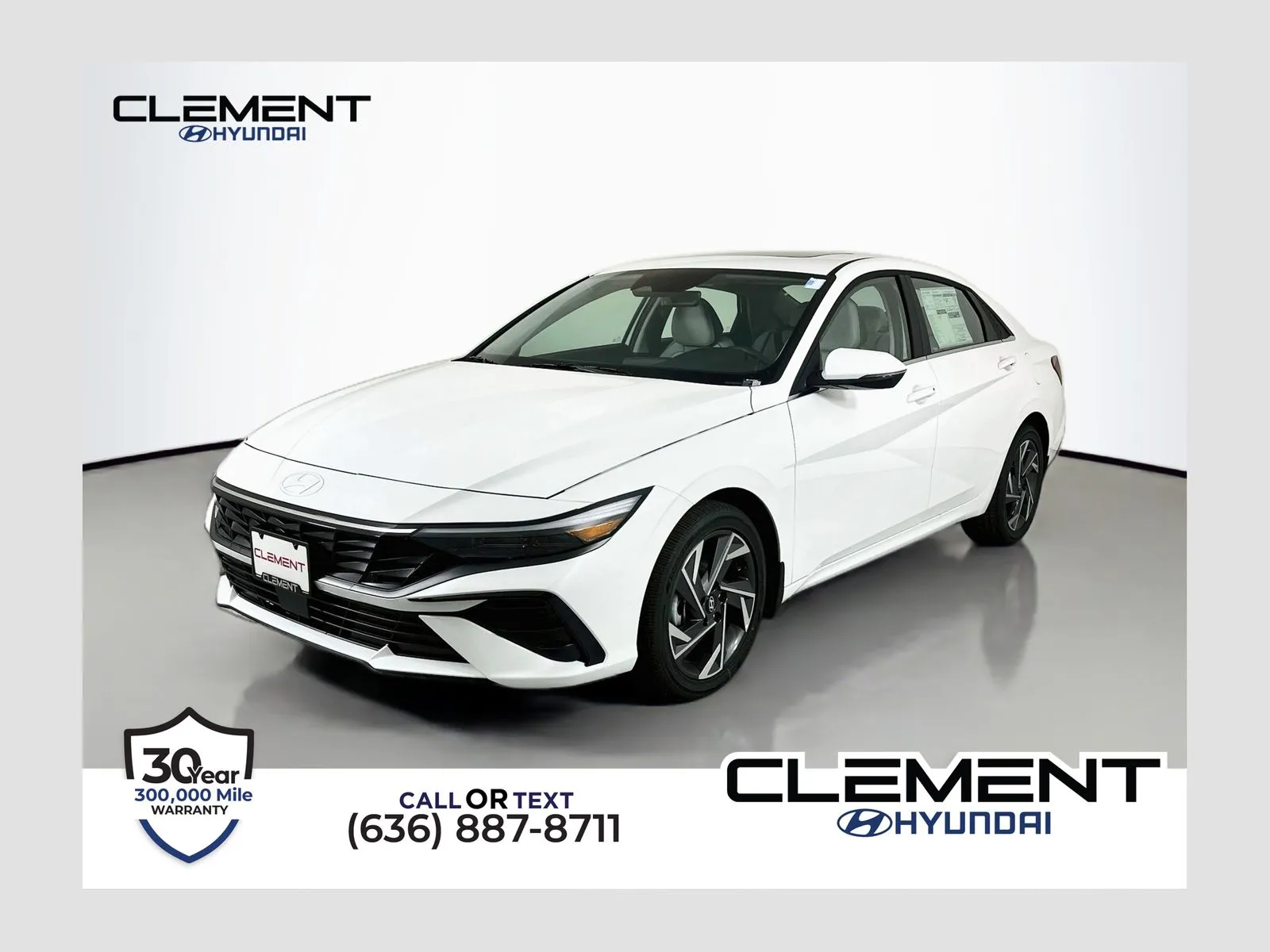 White 2026 Hyundai Elantra Limited for sale in Wentzville, MO