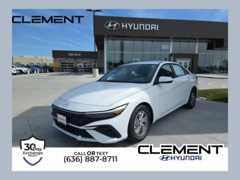 White 2025 Hyundai Elantra SE for sale in Wentzville, MO