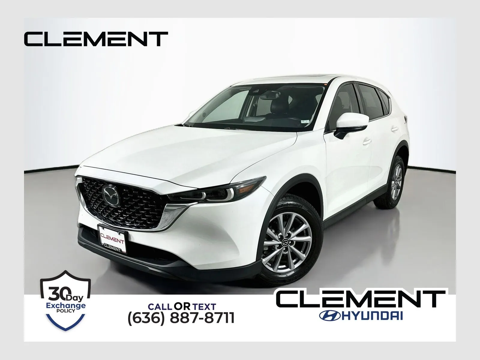 White 2023 Mazda CX-5 2.5 S Preferred Package for sale in Wentzville, MO