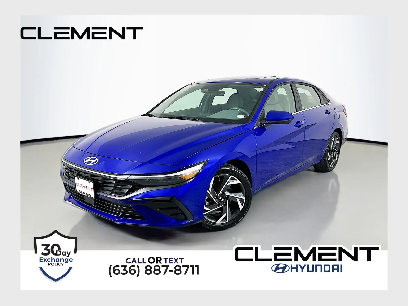 Blue 2024 Hyundai Elantra SEL for sale in Wentzville, MO