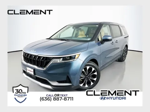 Blue 2024 Kia Carnival EX for sale in Wentzville, MO