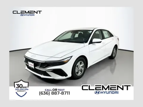 White 2026 Hyundai Elantra SE for sale in Wentzville, MO