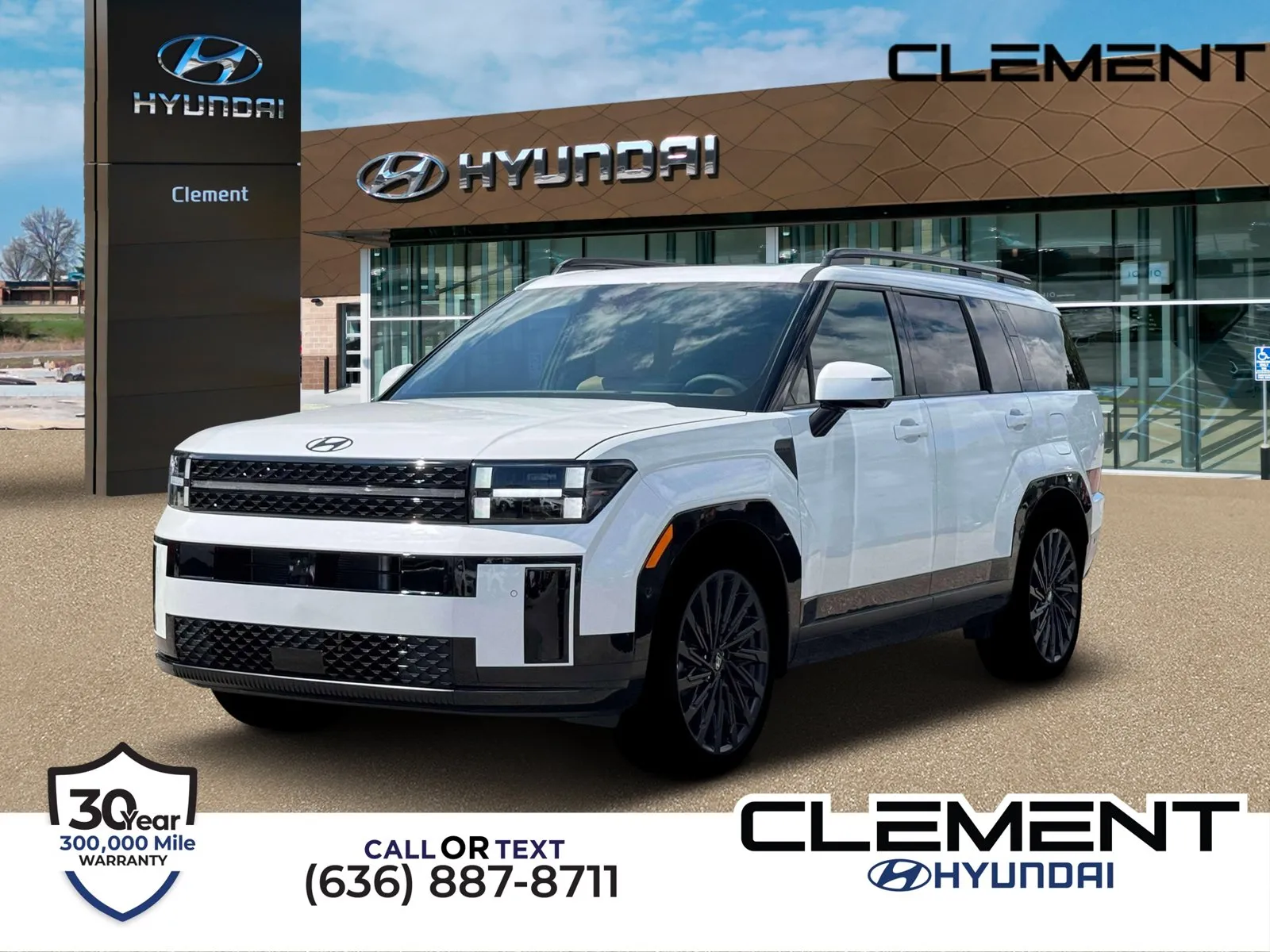 White 2026 Hyundai Santa Fe Calligraphy for sale in Wentzville, MO