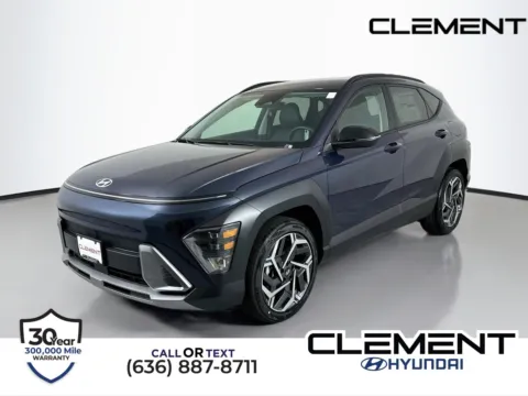 Blue 2026 Hyundai Kona SEL Premium for sale in Wentzville, MO