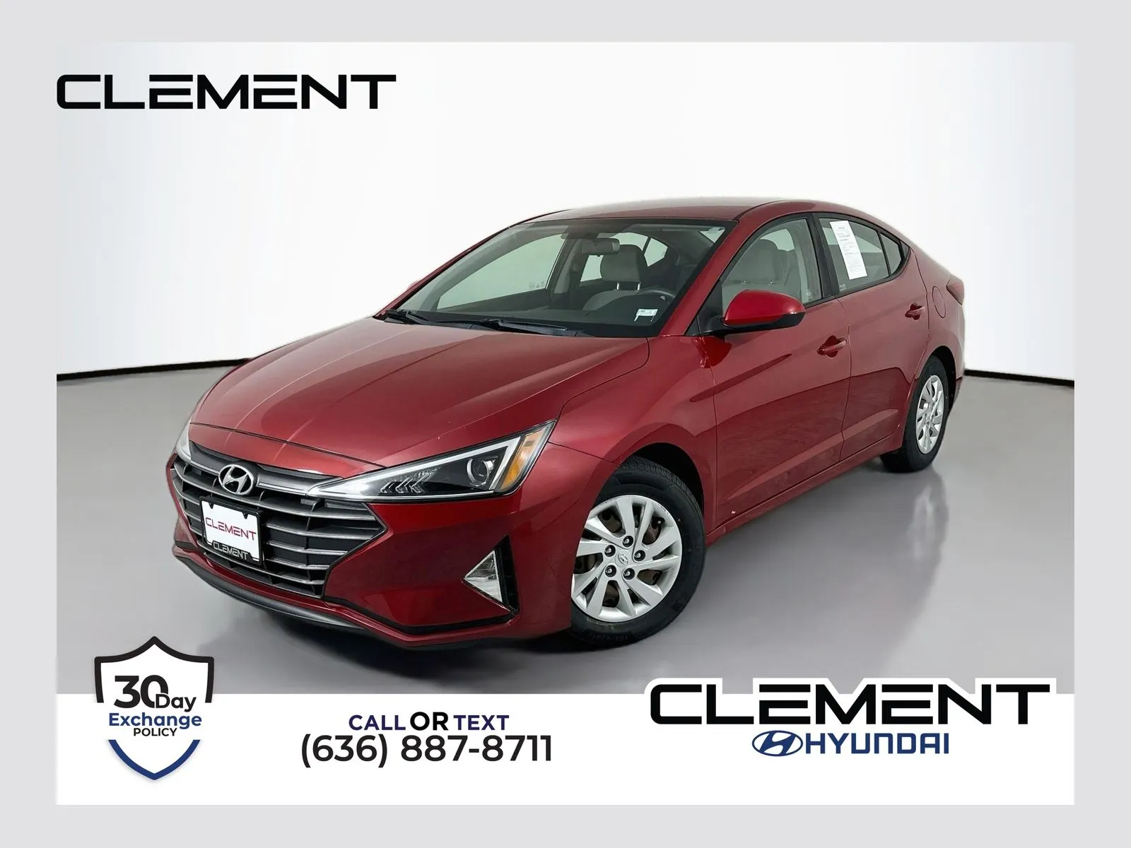 Red 2019 Hyundai Elantra SE for sale in Wentzville, MO